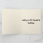 Fijne bloemen en vlinders kaart (Binnen)