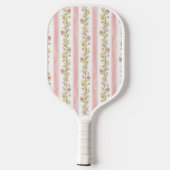 Fijne bloemen pickleball paddle (Achterkant)