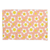 Fijne bloemen - roze kussensloop (Voorkant)