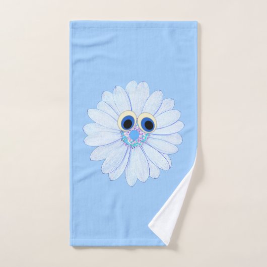 Fijne bloemetjes bad handdoek (Handdoek)