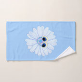 Fijne bloemetjes bad handdoek (Handdoek)