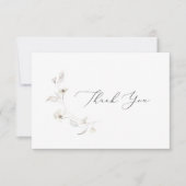 Fijne bloesem Hartelijk dank Bedankkaart (Voorkant)