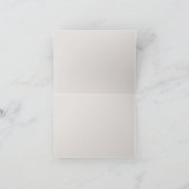 Fijne bloesem Hartelijk dank Bedankkaart (Binnen)