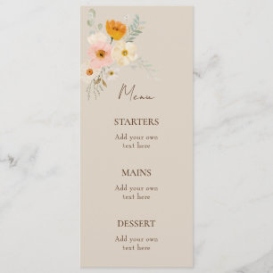 fijne boeket Doop Menu