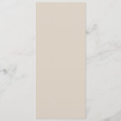 fijne boeket Doop Menu (Achterkant)