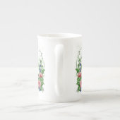Fijne Boeket Porselein Kop (Achterkant)