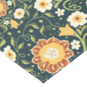 Fijne Boho Bloemen Tafelkleed (Gekanteld)