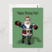 Fijne boksdag! briefkaart (Voorkant / Achterkant)
