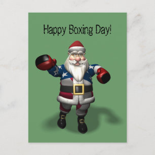Fijne boksdag! briefkaart