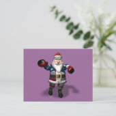 Fijne boksdag! feestdagenkaart (Staand voorkant)