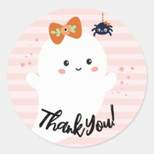 Fijne BOO-dag Halloween-verjaardag Ronde Sticker