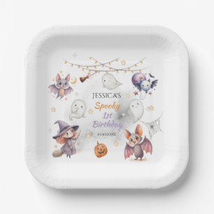 Fijne Boo Halloween Papieren Bord – Lieve Geest