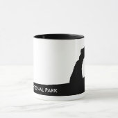 Fijne boog silhouet Mok (Midden)