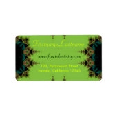 Fijne bosbouwkunst etiket (Voorkant)