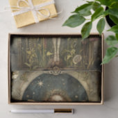 FIJNE BOSFEE DECOUPAGE VLOEIPAPIER TISSUEPAPIER (Geschenk)