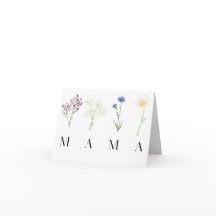 Fijne botanische mama-ontwerp voor Moederdag