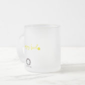 Fijne brandstof "D" Matglas Koffiemok (Voorkant links)