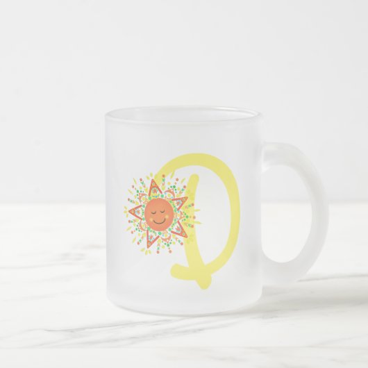 Fijne brandstof "D" Matglas Koffiemok (Rechts)