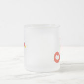 Fijne brandstof "N" Mok van gekookte glazen koffie (Center)