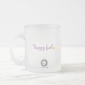 Fijne brandstof "P" Mok van gebrande glazen koffie (Links)