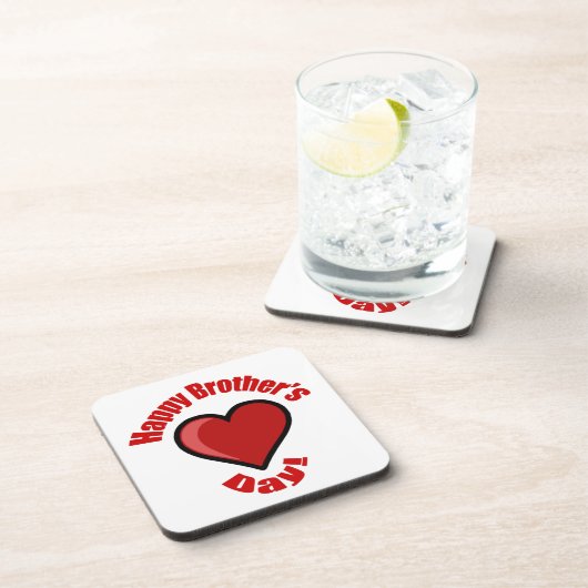 Fijne Broederdag! Bier Onderzetter (Rechterzijde)