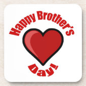 Fijne Broederdag! Bier Onderzetter (Voorkant)