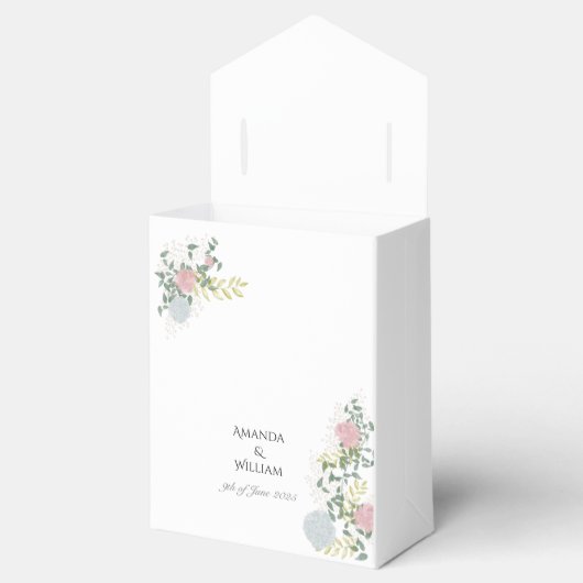 Fijne bruiloftsgasten bedankdoosjes (Geopend)