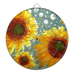 Fijne Bubble Zondbloemen Dartbord