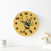 Fijne Bumble met een honingzak Grote Klok (Huis)