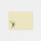 Fijne Bumble met een honingzak Post-it® Notes (Voorkant)