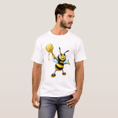 Fijne Bumble met een honingzak T-shirt (Voorkant volledig)