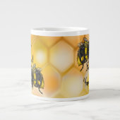 Fijne Bumblebeien Grote Koffiekop (Voorkant)