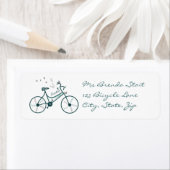 Fijne Butterflies Flowers en Freedom Bike-ventilat Etiket (Insitu)