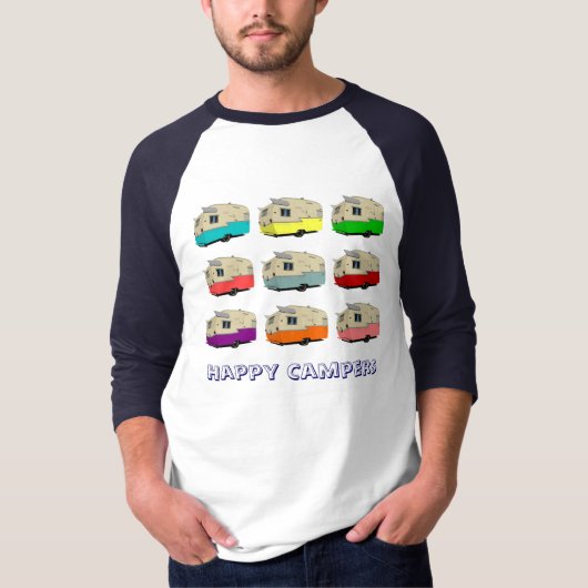 Fijne Campers! T-shirt (Voorkant)