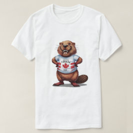 Fijne Canada-dag Bever T-shirt