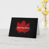 Fijne Canada Dag hè! Kaart (Gele Bloem)