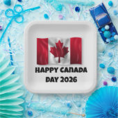 Fijne Canada-dag papieren bord (Feest)