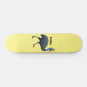 Fijne cartoon van de kasuivogel persoonlijk skateboard (Horizontaal)