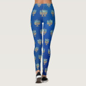 Fijne Chanoeka! Menorah Leggings (Achterkant)