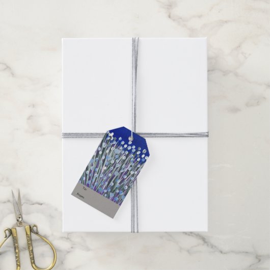 Fijne charme cadeaulabel (Met Touw)