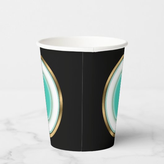 Fijne Chinese illusie Papieren Bekers (Rechts)