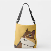 Fijne Chippy Chipmunk シマリスのバッグ! Crossbody Tas (Voorkant)