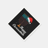 Fijne Chrismukkah Hanukkah Joods Festival Geschenk Servet (Hoek)