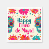Fijne Cinco de Mayo! Papieren Servetten (Voorkant)