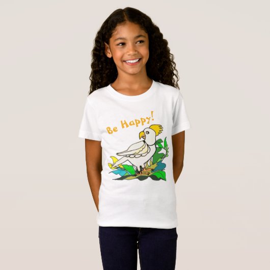 Fijne cockatoo T-Shirt (Voorkant volledig)