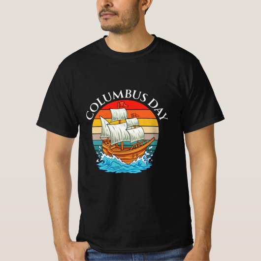 FIJNE COLUMBUS DAG 2024 T-SHIRT (Voorkant)