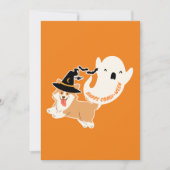 Fijne Corgi-Ween | Mooie Corgi Plat Kerstkaart (Voorkant)