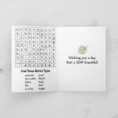 Fijne Count Your Buttons Dag | 21 oktober Kaart (Binnen)