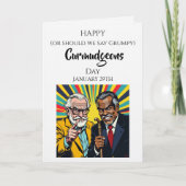 Fijne Curmudgeons Dag! 29 januari Kaart (Voorkant)
