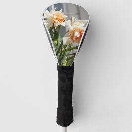 Fijne cute narcissen lente golfheadcover